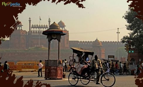 Rickshaw-ride-to-Red-Fort-